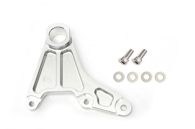 在庫有り ACTIVE アクティブ リアキャリパーサポート シルバー (2POT 84mmピッチ&STD径) 1470061SN|OCC netshop