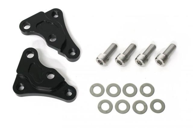 在庫有り ACTIVE アクティブ キャリパーサポート ブラック (brembo 40mmピッチ＆大型ローター径対応) 1477005B｜OCC　netshop