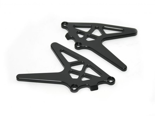要納期確認 ACTIVE アクティブ オプション スタンドフックプレート BLK (左右) プレスフォーミングスイングアーム用