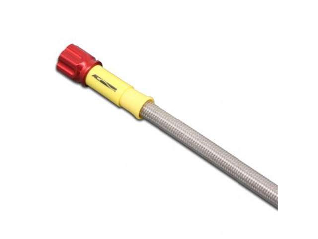 要納期確認 ACTIVE アクティブ アルミ RED ユニバーサルホース クリア ホース全長 2010mm AC2010
