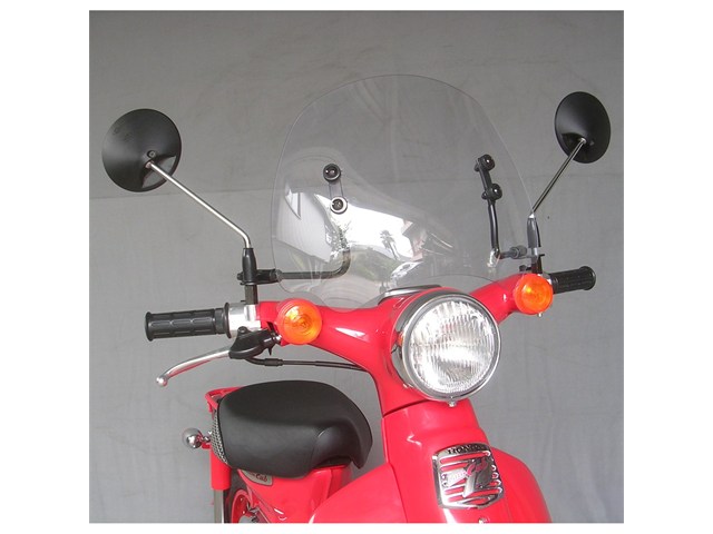 af アフ 旭風防 ショートバイザー(LC-08) HONDA リトルカブ A-C50 LC-08｜OCC　netshop