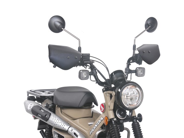 af アフ 旭風防 ナックルバイザー(M6-01CB) HONDA CT125ハンターカブ 2BJ-JA55 M6-01CB
