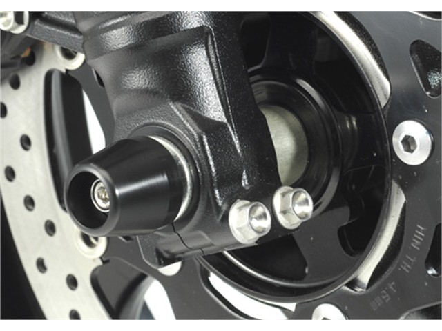 アグラス Fアクスルプロテクター コーン ホワイト ジュラコン GSX1400 (343-377-J0W)