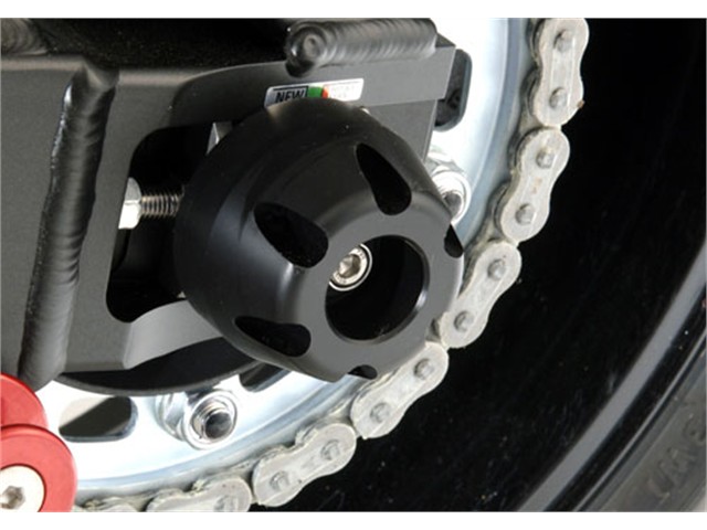 アグラス リアアクスルプロテクター ブラック CBR1000RR 04-06 (345-169-000)｜OCC　netshop