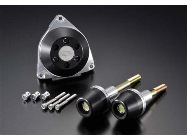 アグラス Rスライダー 3点セット オイルP-A／黒 YZF-R1 09-13 (342-271-007BX)