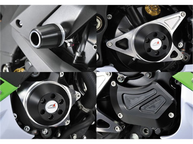 アグラス Rスライダー 5点セット C／白 ZX-10R 10 (342-483-011)