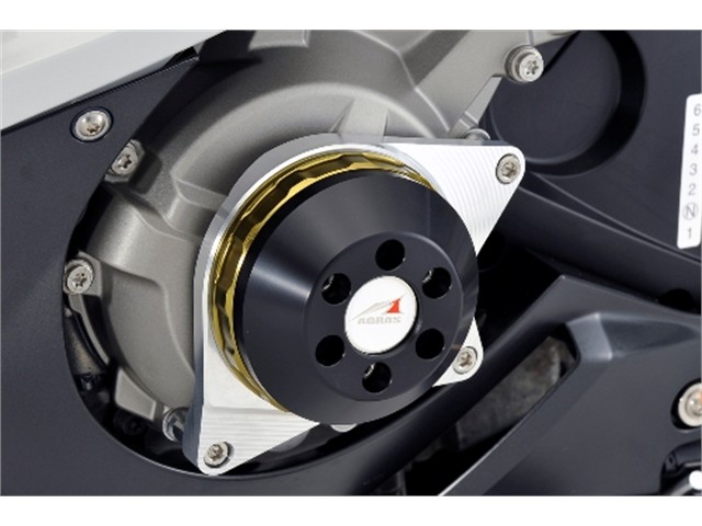 アグラス Rスライダー 2点セット TIN／黒 BMW S1000RR -11 (342-701-011TB)