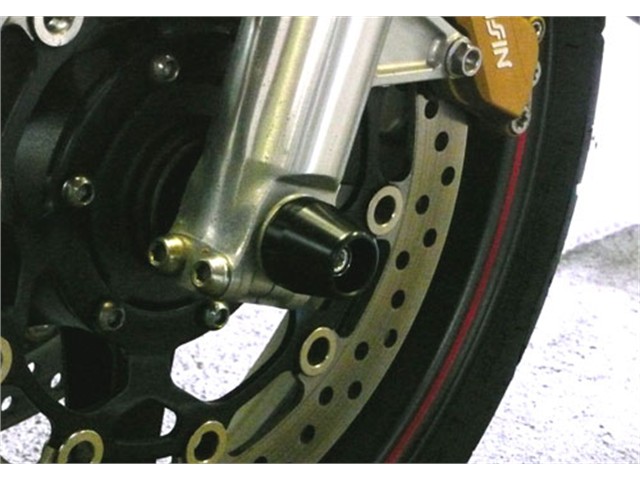 アグラス Fアクスルプロテクター コーン ブルー アルミ CB1100 (343-174-A0B)｜OCC　netshop