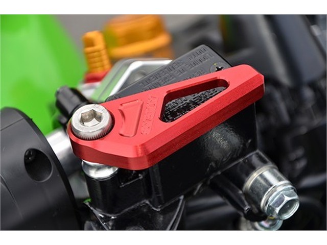 アグラス フロントマスターシリンダーガード BLU NINJA250SL 15 (325-495-001B)