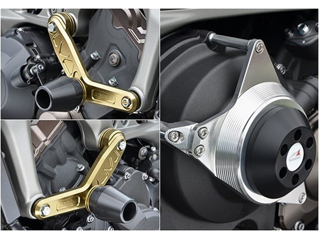 アグラス Rスライダー Engハンガー/白φ60 MT-09 クラッチセット (342-273-016)|OCC netshop