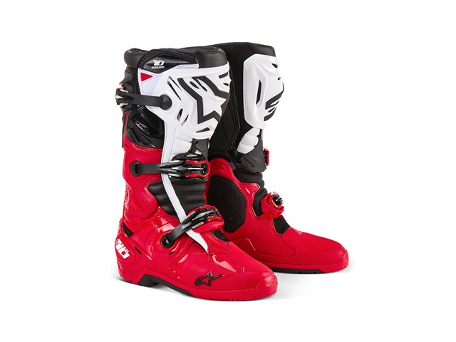 在庫有り アルパインスターズ TECH10 ED B-RED/BLK/WHT 8(26.5) 2010025-3016-08｜OCC　netshop