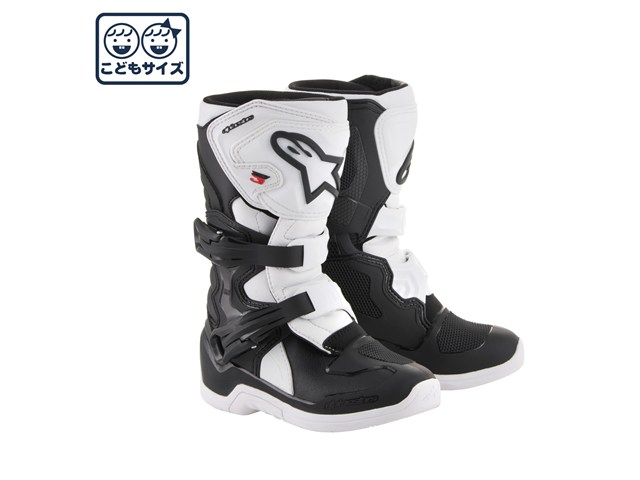 在庫有り アルパインスターズ TECH3S KIDS BLK/WHT/YEL FLO (125) 10 (17.5cm) 2014518-125-10｜OCC　netshop
