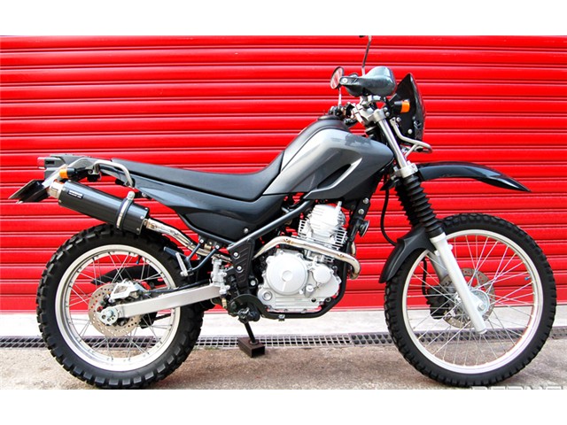 SEROW250：2005～2007(BA-DG11J) マフラー BEAMS ビームス SS300 アップタイプ カーボン フルエキゾースト B216-08-003