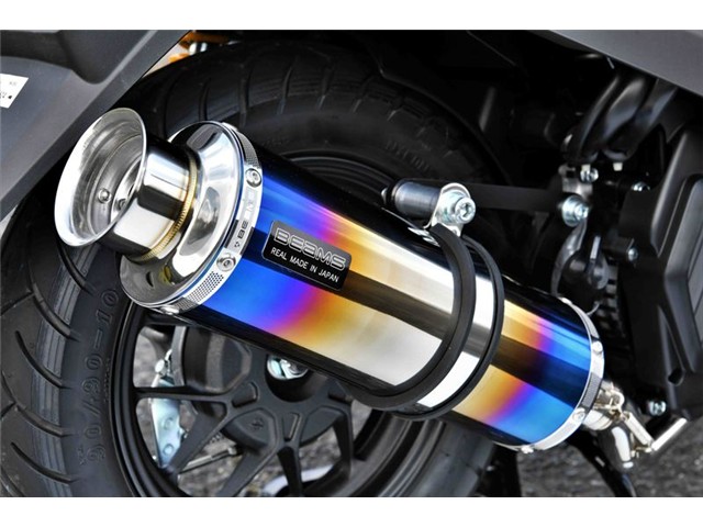 DUNK(2BH-AF78) マフラー BEAMS ビームス SS300 ヒートチタン フルエキゾースト G1004-06-000|OCC netshop
