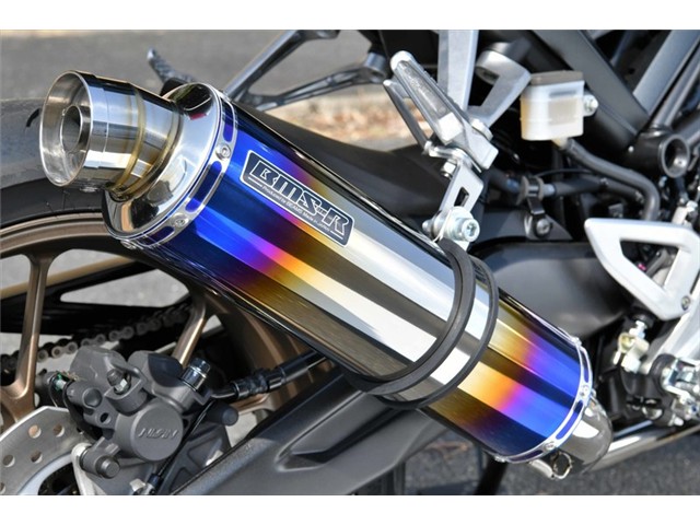 楽天市場】BEAMS Z125PRO マフラー G424-53-007 2BJ-BR125H R-EVO