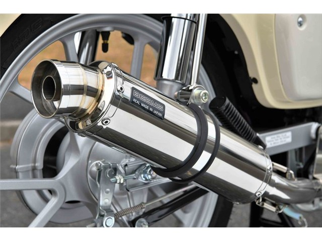 スーパーカブ110(8BJ-JA59) マフラー BEAMS ビームス R-EVO ダウンタイプ ステンレス フルエキゾースト G1006-53-108｜OCC　netshop