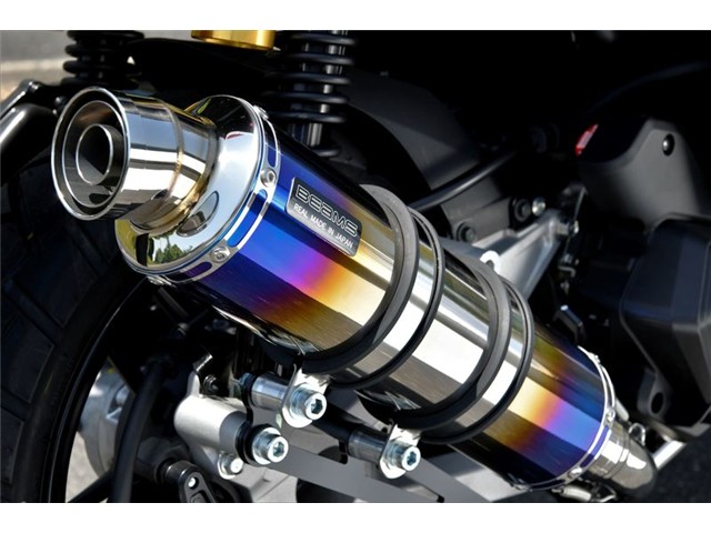 ADV160：2023～(8BK-KF54) マフラー BEAMS ビームス R-EVO ヒートチタン フルエキゾースト G1013-53-007