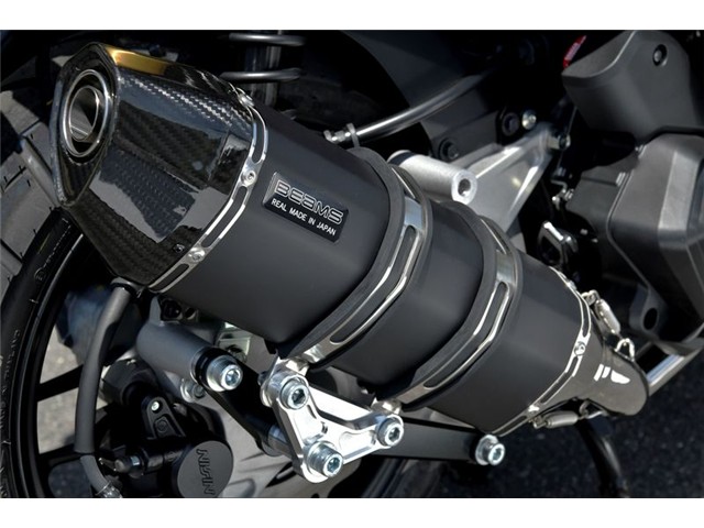ADV160：2023～(8BK-KF54) マフラー BEAMS ビームス CORSA-EVO II マットブラック フルエキゾースト G1013-63-000