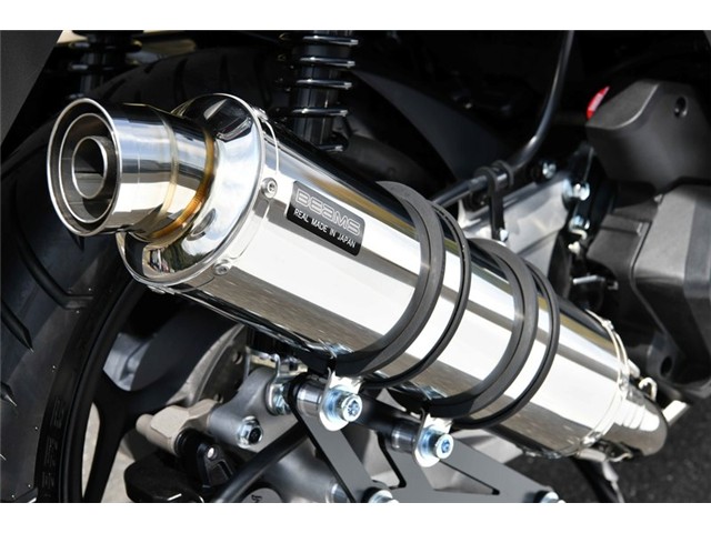PCX160：2023～(8BK-KF47) マフラー BEAMS ビームス R-EVO ステンレス フルエキゾースト G1015-53-008