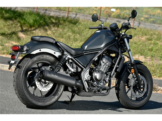 レブル250(8BK-MC49) マフラー BEAMS ビームス パワーヘッダー S マットブラック スリップオン G1016-24-001