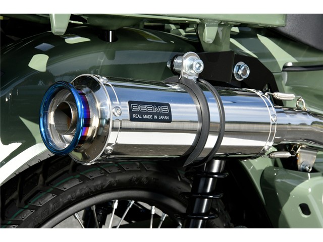 ハンターカブCT125(8BJ-JA65) マフラー BEAMS ビームス R-EVO TYPE C ステンレス フルエキゾースト G1018-56-008|OCC netshop