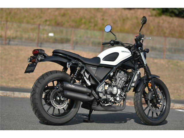 CL250(8BK-MC57) マフラー BEAMS ビームス パワーヘッダー W マットブラック スリップオン G1020-23-001