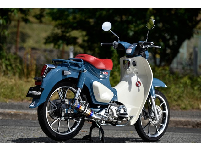 スーパーカブC125(8BJ-JA71) マフラー BEAMS ビームス R-EVO チタン フルエキゾースト G1021-56-007｜OCC　netshop