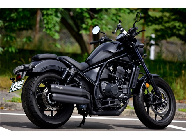 Rebel 1100 DCT(8BL-SC83 / 8BL-SC87) マフラー BEAMS ビームス パワーヘッダーW マットブラック 政府認証 G1023-23-001|OCC netshop