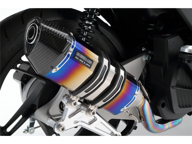 PCX125：2014～(EBJ-JF56) マフラー BEAMS ビームス CORSA-EVO II ヒートチタン G165-65-001｜OCC　netshop