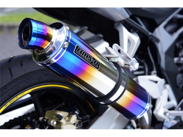 CBR250RR：2017～(2BK-MC51) マフラー BEAMS ビームス R-EVO ヒートチタン スリップオン G177-53-P1J