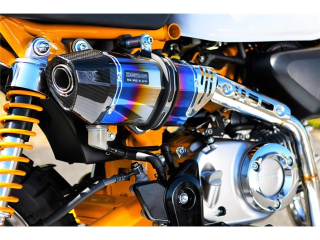 モンキー125(2BJ-JB02) マフラー BEAMS ビームス CORSA-EVO II ヒートチタン フルエキゾースト G187-65-001