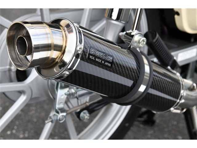 クロスカブ110(2BJ-JA45) マフラー BEAMS ビームス R-EVO カーボン フルエキゾースト G188-53-006｜OCC　netshop 35,371円