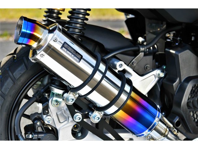 ADV150：2020～(2BK-KF38) マフラー BEAMS ビームス R-EVO ヒートチタン フルエキゾースト G194-53-007