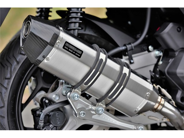 PCX125：2021～(2BJ-JK05) マフラー BEAMS ビームス CORSA-EVO II ステンレス フルエキゾースト G195-64-000
