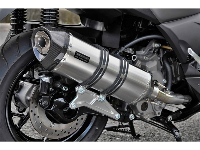 X-MAX250(2BK-SG42J) マフラー BEAMS ビームス GT-CORSA ステンレス フルエキゾースト G259-66-000|OCC netshop
