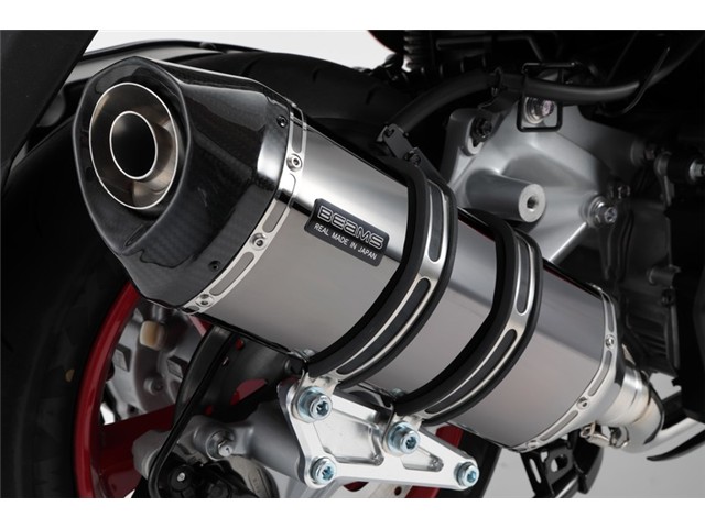 マジェスティS：2018～(2BK-SG52J) マフラー BEAMS ビームス GT-CORSA スーパーメタルブラック G260-66-005