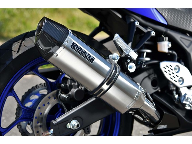 YZF R-25：～2021(2BK-RG43J) マフラー BEAMS ビームス CORSA-EVO II ステンレス スリップオン G263-64-P1J