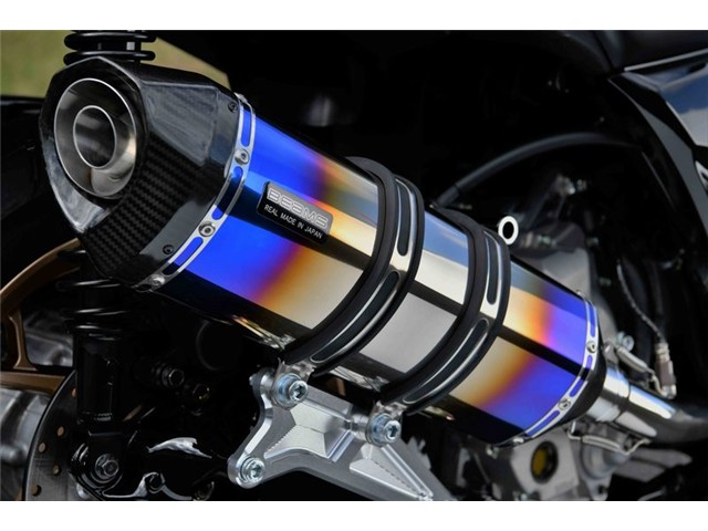 X-MAX250(8BK-SG70J) マフラー BEAMS ビームス GT-CORSA ヒートチタン フルエキゾースト G265-66-001