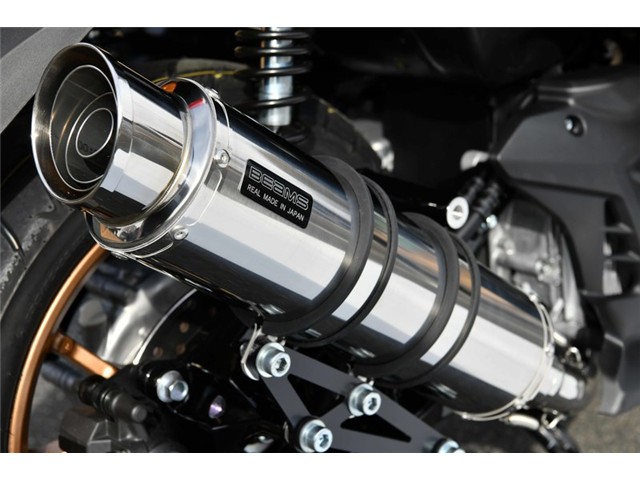 N-MAX155：2022～(8BK-SG66J) マフラー BEAMS ビームス R-EVO2 ステンレス フルエキゾースト G271-54-008