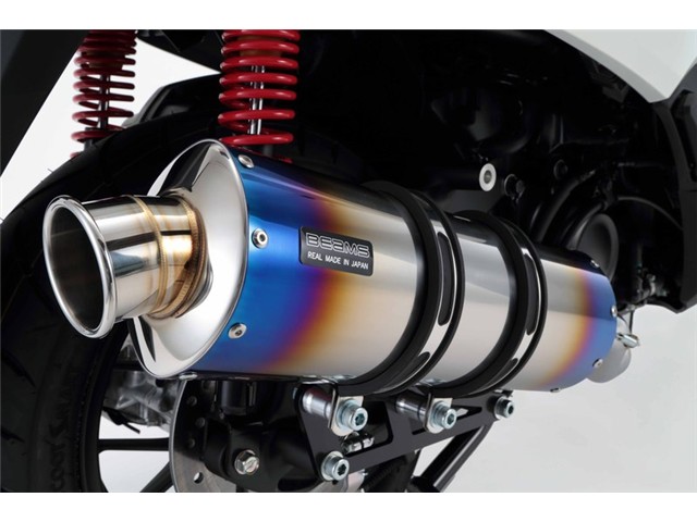 マジェスティ：2007～(SG20J(JBK-SG20J) マフラー BEAMS ビームス ST-OVAL SP チタン J217-21-000