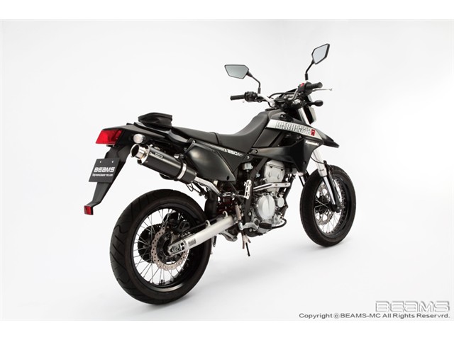 D-tracker：2008～(JBK-LX250V) マフラー BEAMS ビームス SS300 アップタイプ カーボン フルエキゾースト B407-08-003