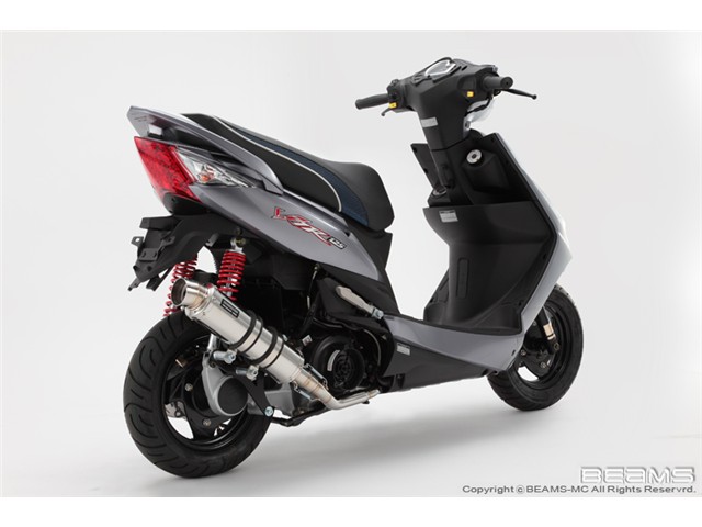 【KYMCO】VJR125i(SE22AA) マフラー BEAMS ビームス R-EVO φ89 ステンレス B507-53-008