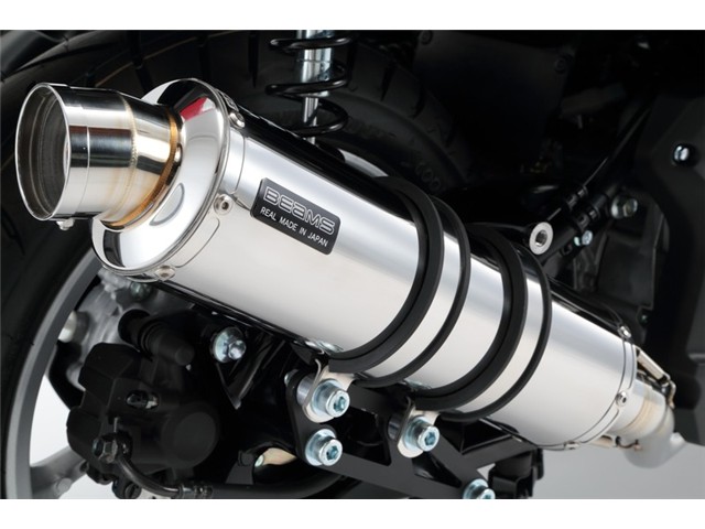 N-MAX125(EBJ-SE86J(2BJ-SED6J(2BJ-SED8J) マフラー BEAMS ビームス R-EVO SP ステンレス G244-53-008