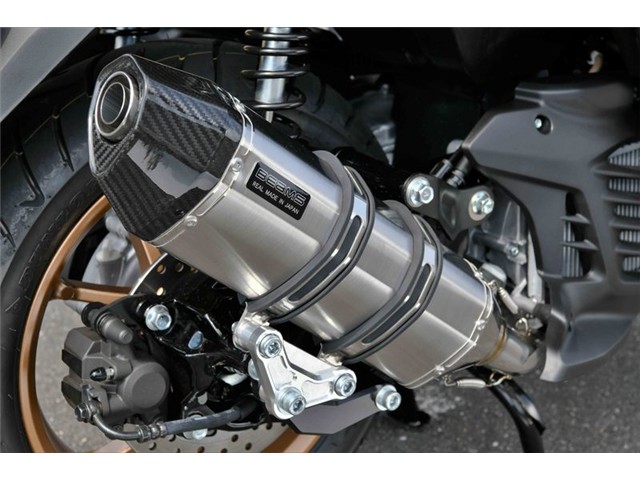 N-MAX125(8BJ-SEG6J) マフラー BEAMS ビームス CORSA-EVO II ステンレス フルエキゾースト G267-64-000