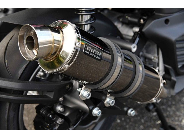 X FORCE(8BK-SG79J) マフラー BEAMS ビームス R-EVO スーパーメタルブラック フルエキゾースト G269-53-005｜OCC　netshop