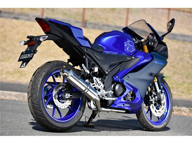 YZF R-125 / YZF R-15(8BJ-RE45J(8BK-RG86J) マフラー BEAMS ビームス R-EVO ステンレス フルエキゾースト G274-53-S6J画像