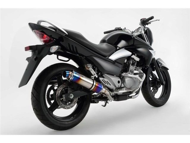 GSR250(JBK-GJ55D) マフラー BEAMS ビームス R-EVO・S（シングル） ヒートチタン スリップオン G324-53-P1J