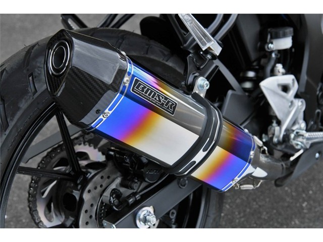 GSX-R125(8BJ-DL32D) マフラー BEAMS ビームス CORSA-EVO II ヒートチタン フルエキゾースト G346-65-S1J｜OCC　netshop