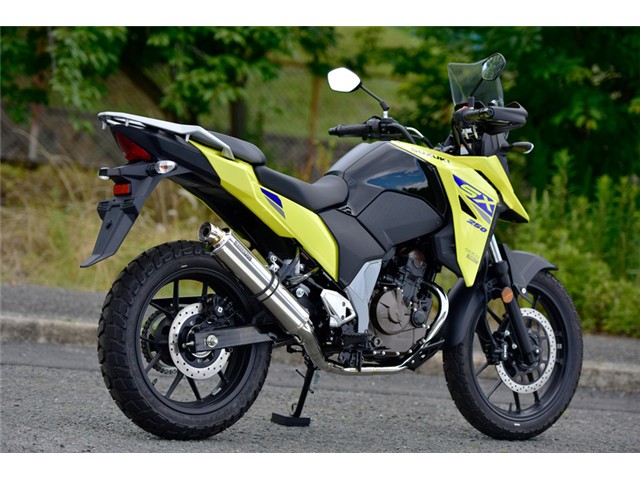 Vストローム250SX(8BK-EL11L) マフラー BEAMS ビームス R-EVO ステンレス フルエキゾースト G349-53-S6J