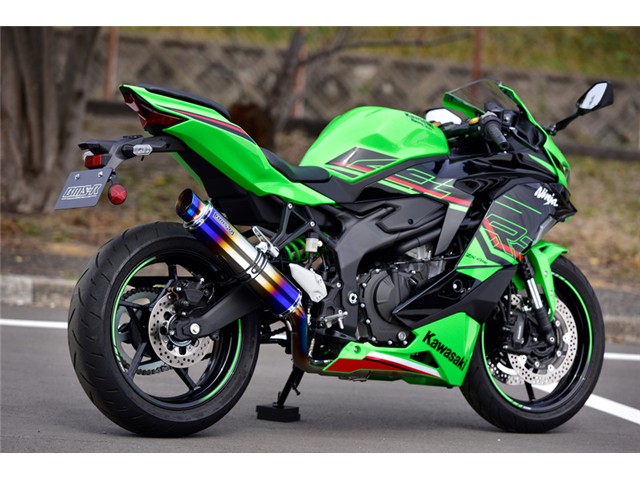 ZX-4RR / ZX-4R SE:2023~(8BL-ZX400P) マフラー BEAMS ビームス R-EVO2 ヒートチタン フルエキゾースト G435-54-TF1